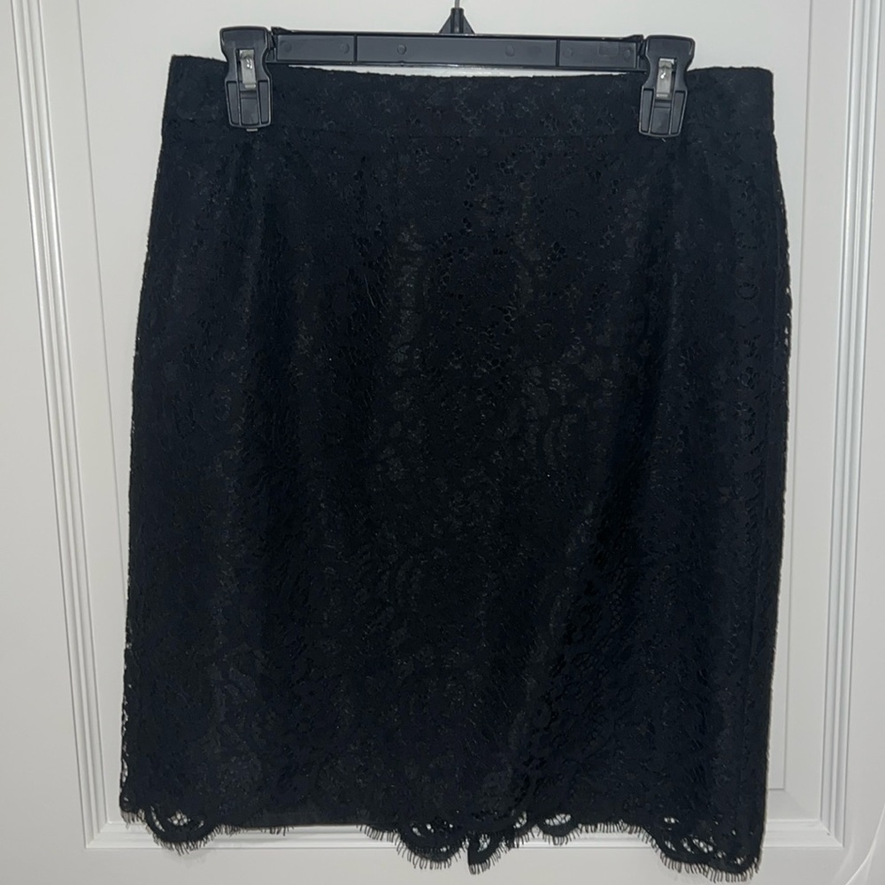 J.Crew lace skirt